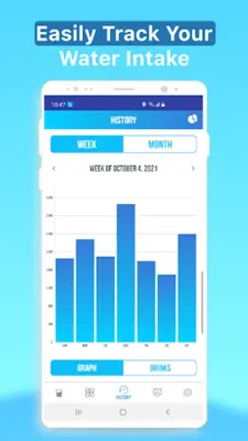 Water Reminder - Daily Tracker android App screenshot 2